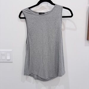 Carbon38 Heather Gray Muscle Tee